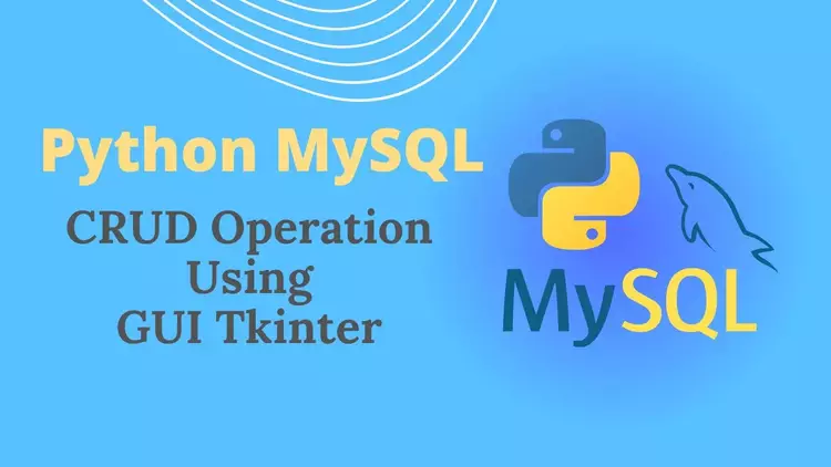 mysql crud operations python